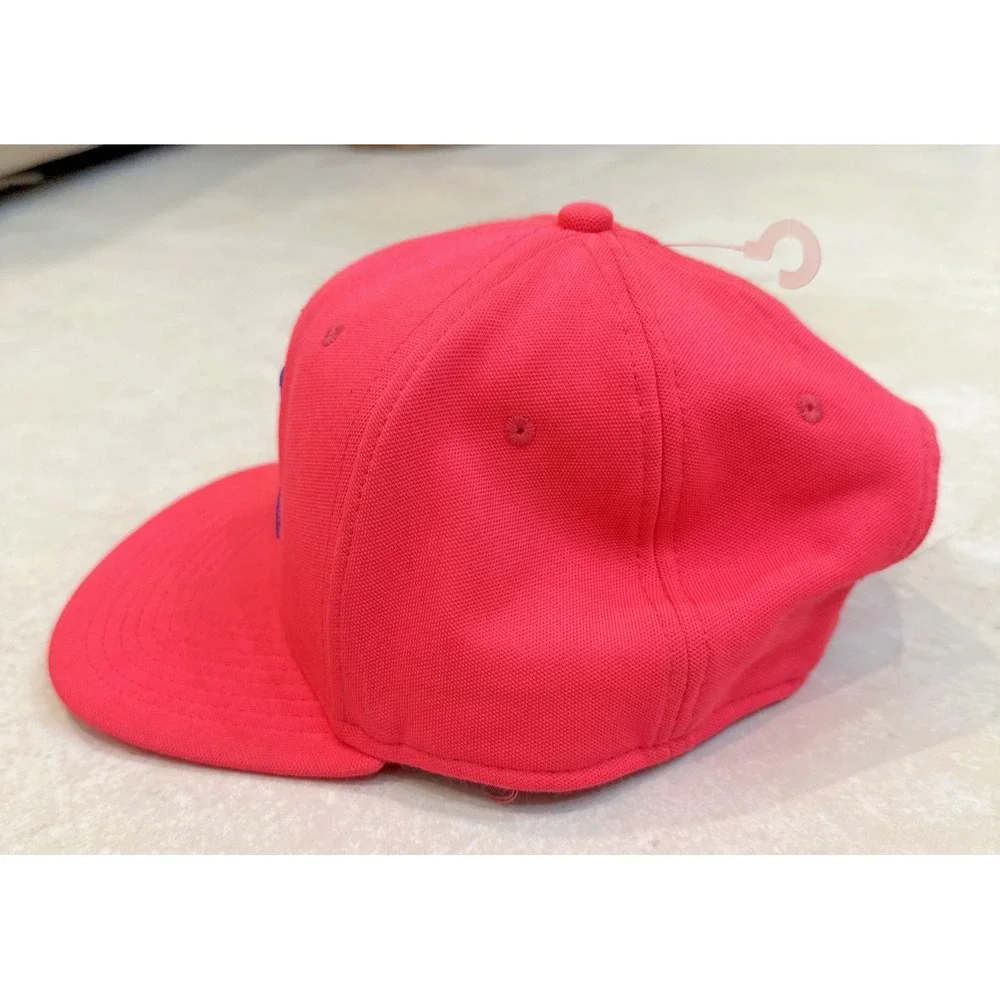 Air Jordan Hat Men Pink Embroidered Blue Logo Jumpman Snap Back Cap